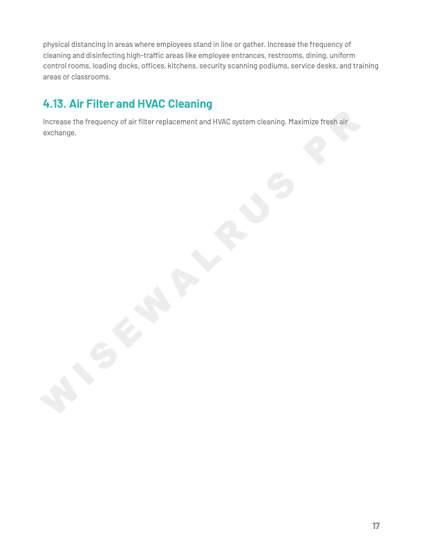 Post Coronavirus SOP and Blueprint for businesses and restaurants