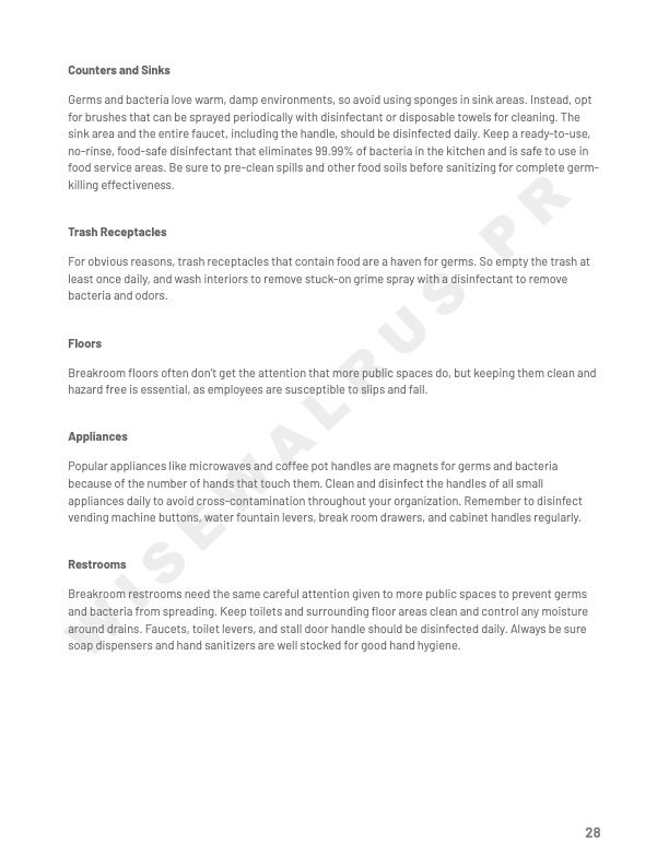 Post Coronavirus SOP and Blueprint for businesses and restaurants