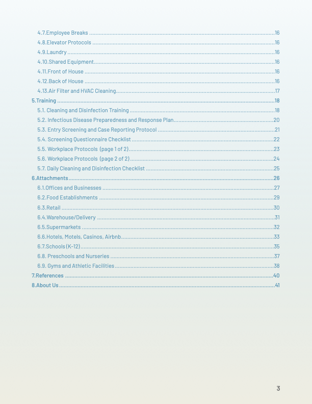 Post Coronavirus SOP and Blueprint for businesses and restaurants