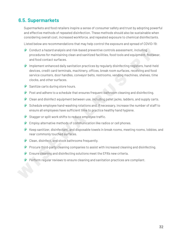 Post Coronavirus SOP and Blueprint for businesses and restaurants